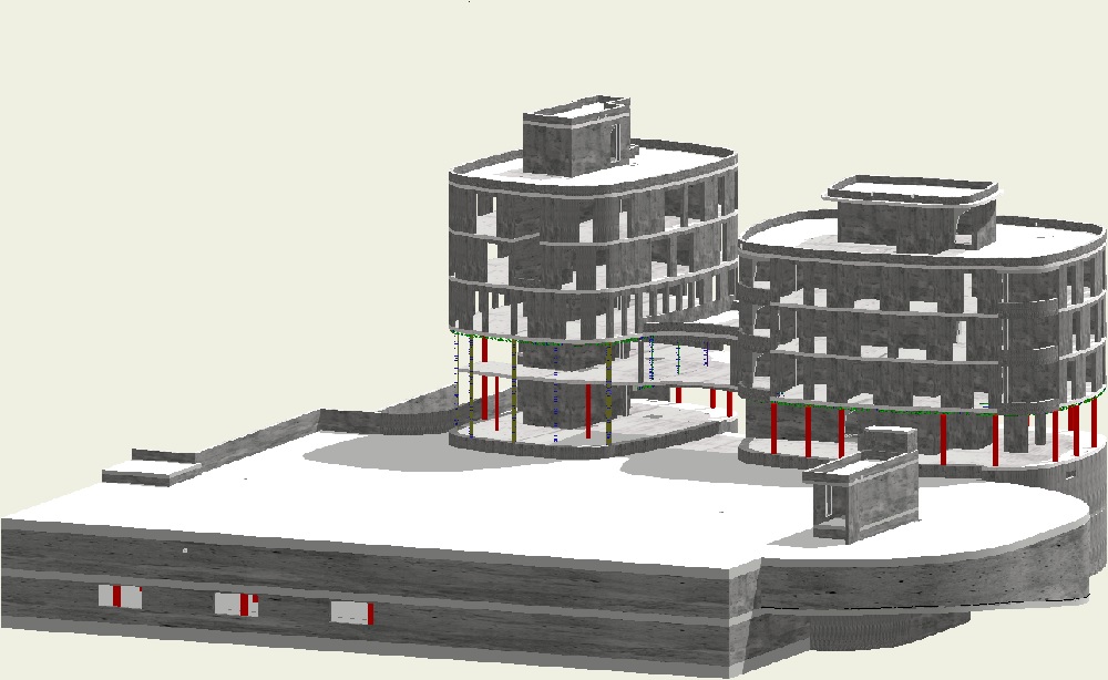 Bewehrungsplanung für den Neubau einer Wohnbebauung mit zweigeschossiger Tiefgarage in Erlangen Bewehrungsplanung für den Neubau einer Wohnbebauung mit zweigeschossiger Tiefgarage in Erlangen